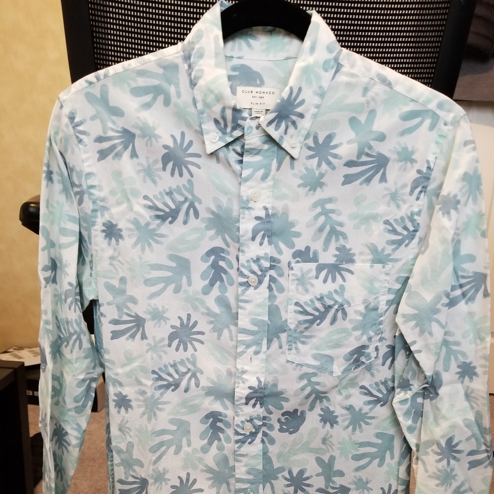 Club Monaco xs slim floral